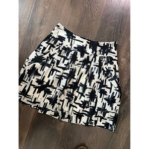 The‎ Limited Skirt Abstract Print Pockets High Waist Mini XS